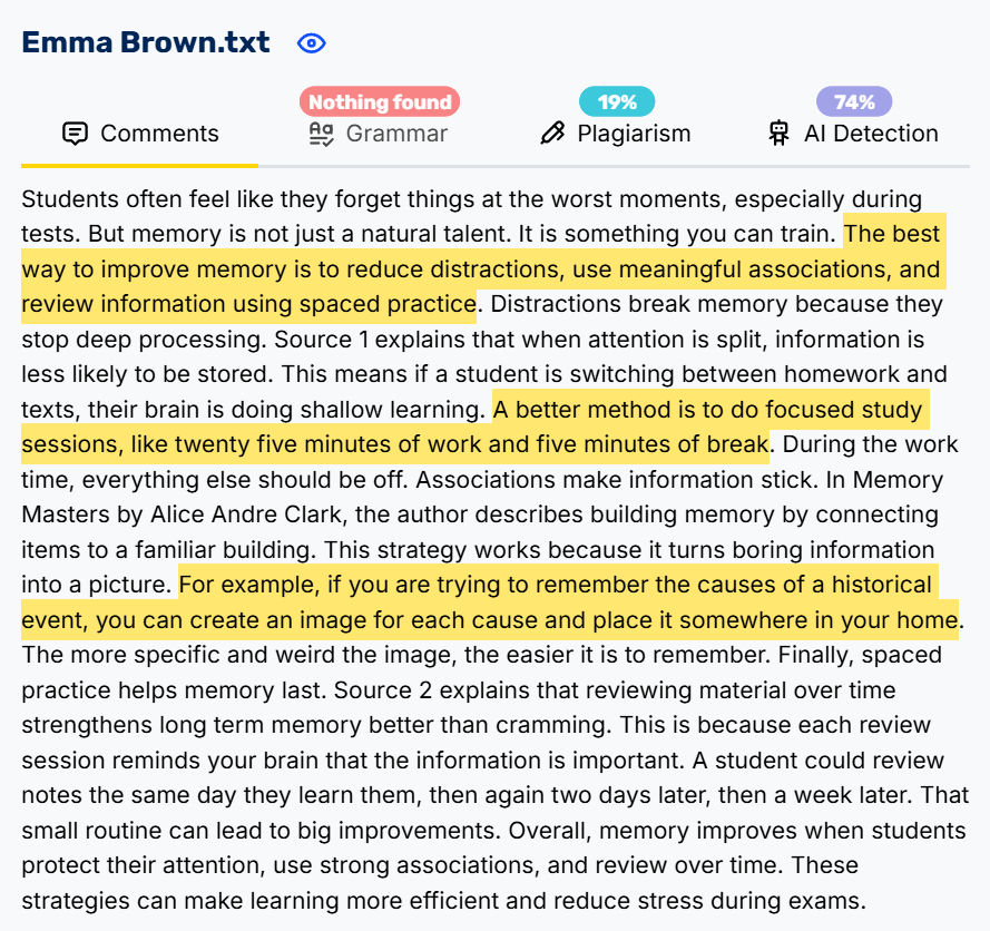 Add you Feedback and Reports